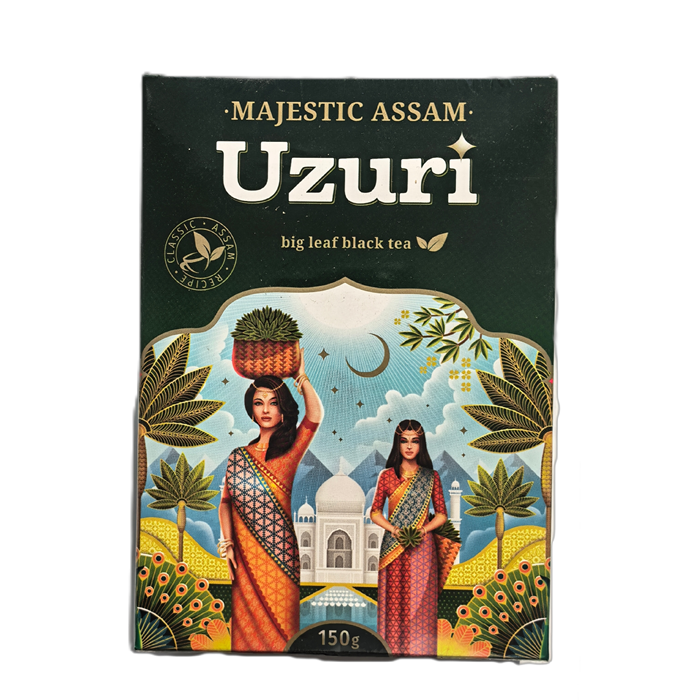 Ч/черн. 150гр. " Uzuri Majestic Assam"  (круп. лист) 00819